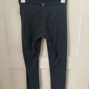 Lululemon Wunder Train Leggings 25’’ Heather Grey